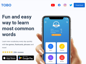 'toboapp.com' screenshot