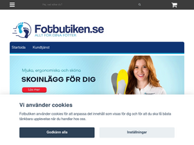 'fotbutiken.se' screenshot
