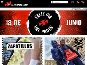 'cristobalcolon.com' screenshot