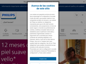 'philips.es' screenshot