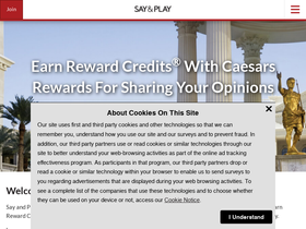'sayandplay.com' screenshot