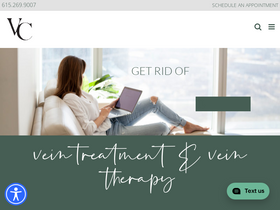 'veinreliever.com' screenshot