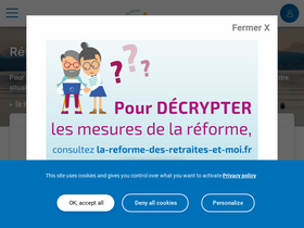 'lassuranceretraite.fr' screenshot