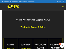 'centralalbertapaintsupply.ca' screenshot