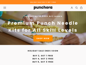 Punchora website screenshot