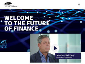 'wisdomtree.com' screenshot