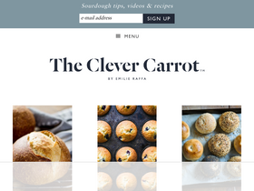 'theclevercarrot.com' screenshot