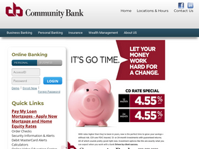 'communitybank.tv' screenshot