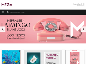 'mega.lt' screenshot