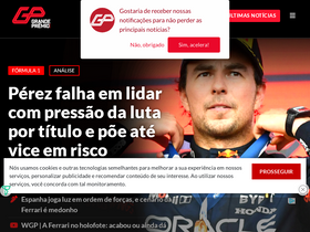 'grandepremio.com.br' screenshot