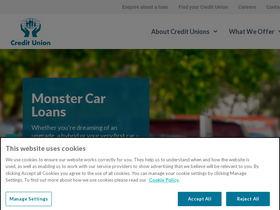 'creditunion.ie' screenshot
