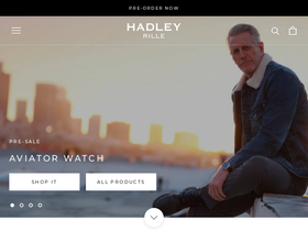 hadleyrille.com homepage screenshot