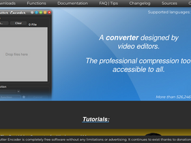 'shutterencoder.com' screenshot