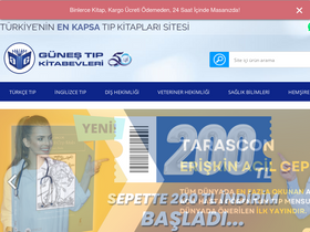 'guneskitabevi.com' screenshot