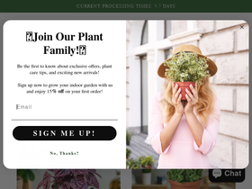 stringofpearlsplantgallery.com homepage screenshot