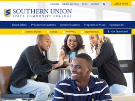'suscc.edu' screenshot
