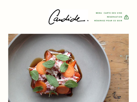 'restaurantcandide.com' screenshot