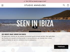 'studioanneloes.nl' screenshot