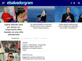 'elsalvadorgram.com' screenshot