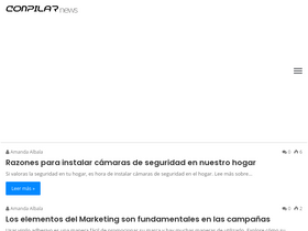 'conpilar.es' screenshot