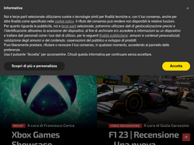 'spaziogames.it' screenshot