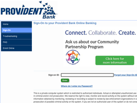 'secure-myprovident.com' screenshot