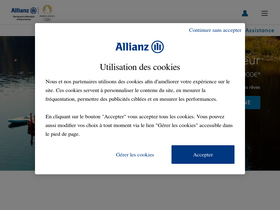 'allianz.fr' screenshot
