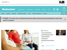 'mediuutiset.fi' screenshot