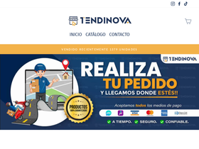 tendinova.com homepage screenshot