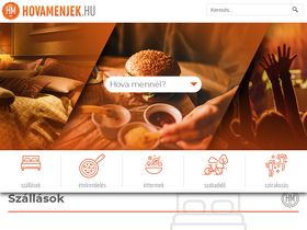 'hovamenjek.hu' screenshot