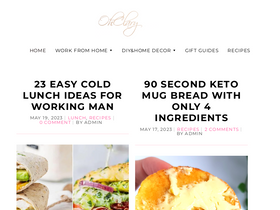 'ohclary.com' screenshot