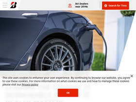 'bridgestonetire.com' screenshot