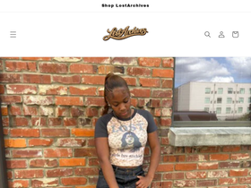 lostarchive.net homepage screenshot