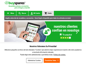'buyspares.es' screenshot