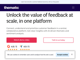 'getthematic.com' screenshot