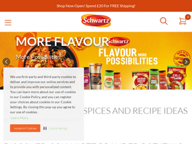 'schwartz.co.uk' screenshot