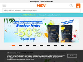 'hsnstore.pt' screenshot