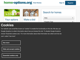 'home-options.org' screenshot