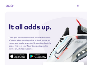 'dosh.com' screenshot