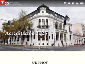 'webclass.udp.cl' screenshot