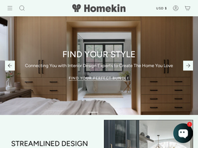 homekin.com homepage screenshot