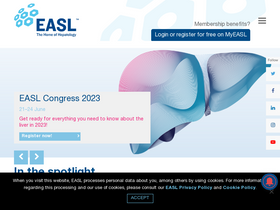 'easl.eu' screenshot
