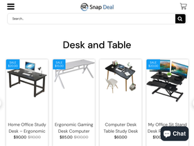 Snapdeal homepage screenshot