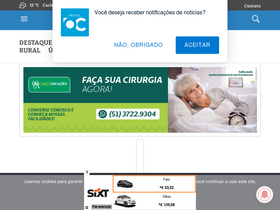 'ocorreio.com.br' screenshot