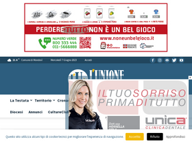 'unionemonregalese.it' screenshot