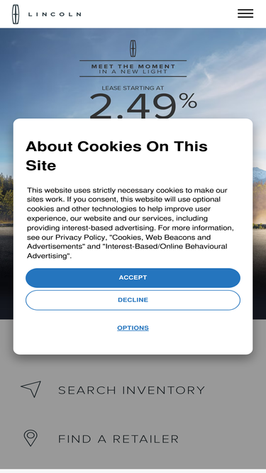 shop.lincolncanada.com