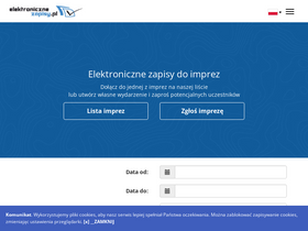 'elektronicznezapisy.pl' screenshot