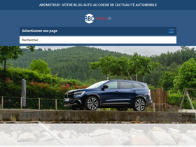 'abcmoteur.fr' screenshot