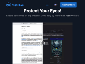 'nighteye.app' screenshot