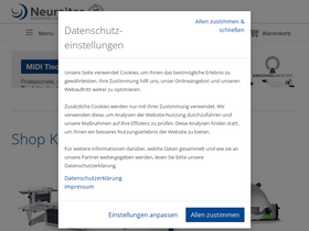 'neureiter-shop.at' screenshot